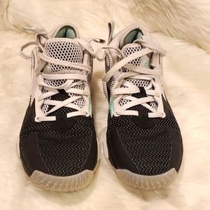 Adidas DAME 8 Damian Lillard 4th Quarter KO  Gray/Mint  Women Size 6.5